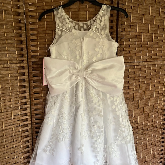 NWT Rare Editions Sleeveless Flower Girl Dress Sizes 10 & 12 - Picture 7 of 9